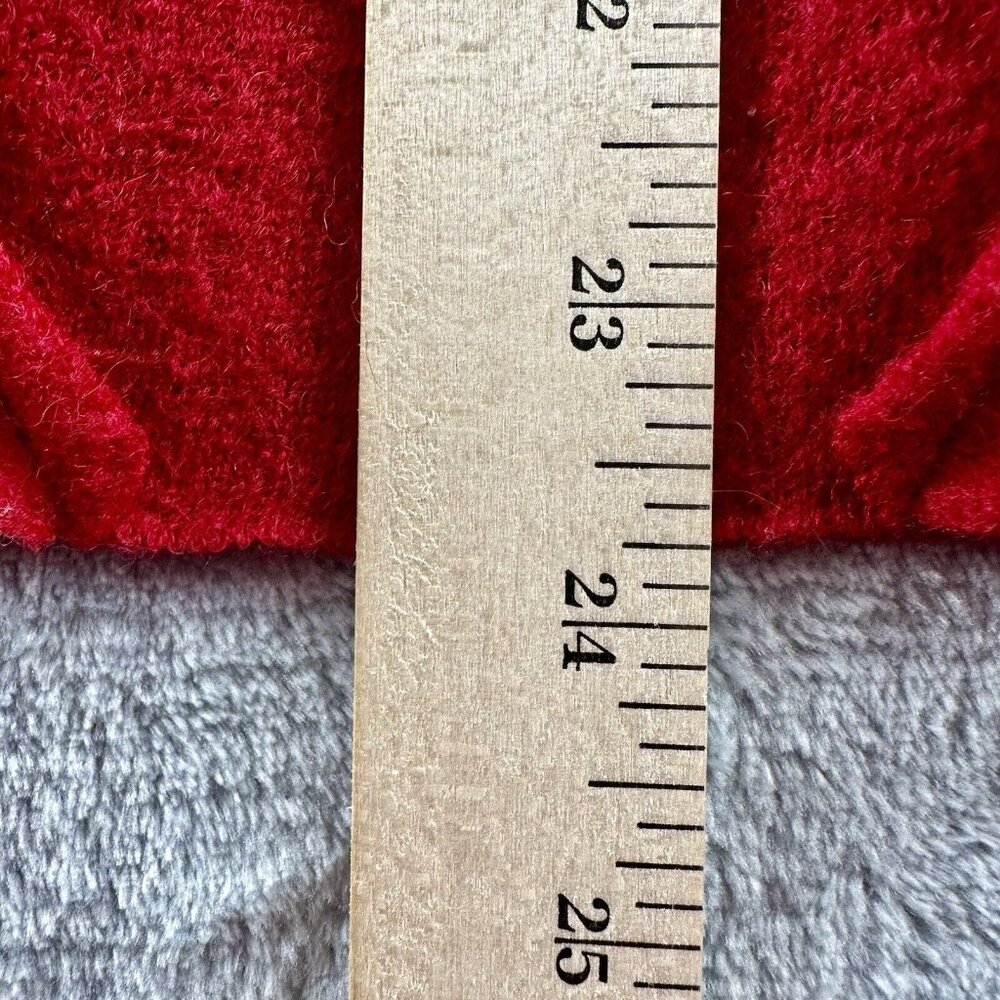 Cabi Jacket Blazer 528 Women’s XS Red Valentina Wool Asymmetric Hem Lightweight - Picture 4 of 11